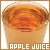 Fan of apple juice