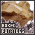 Fan of baked potatoes