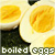Fan of boiled eggs