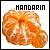 Fan of mandarin oranges