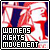 Fan of the women's rights movement